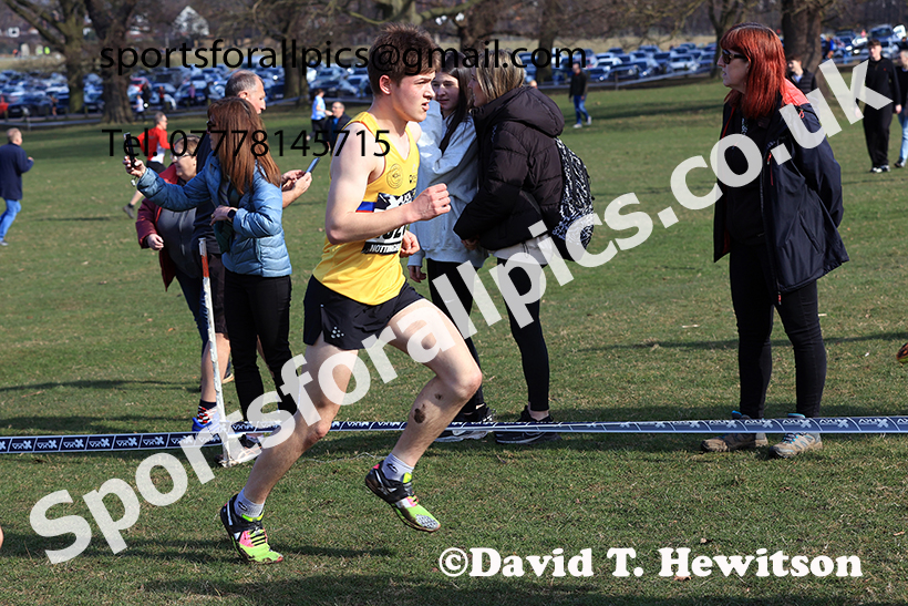 Mens under-20s 2025 UK CAU Inter Counties Cross Country Champs., Wollaton Park, Nottingham. Photo: David T. Hewitson/Sports for All Pics